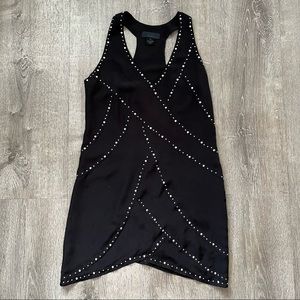 Black Studded Wyton Dress XS